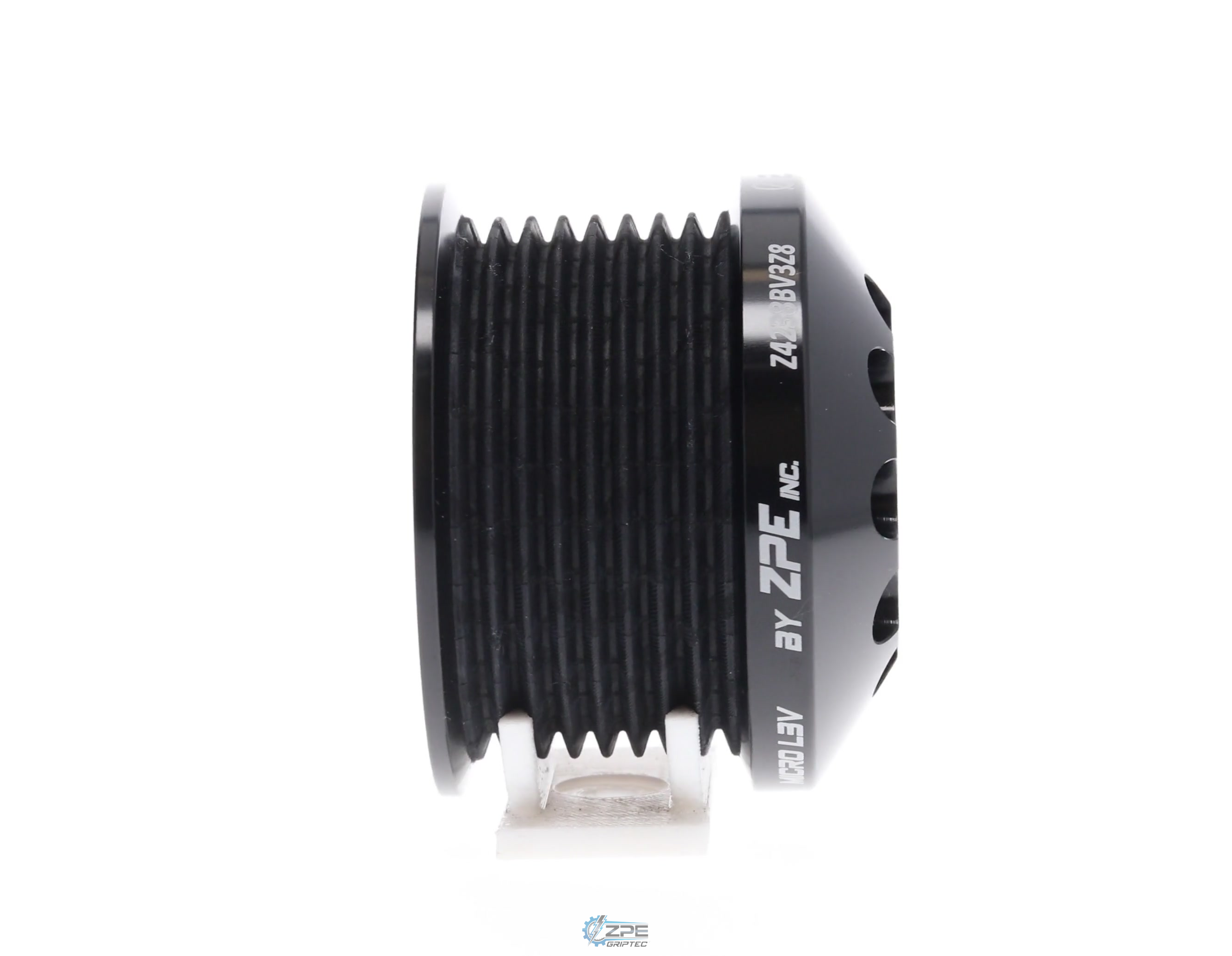 2.38" 8 Rib ZPE GripTec® 2pc MKII LT4 L3V Black Pulley Only